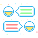 business, chat, company, economic, finance, interprise svg vector icon