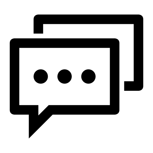 Message svg vector icon