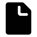 document svg vector icon