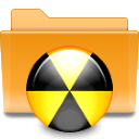 kde,folder,burn icon
