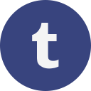tumblr svg vector icon
