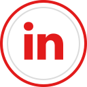 brand, linkedin, logo, media, social svg vector icon