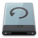 b, backup, graphite icon