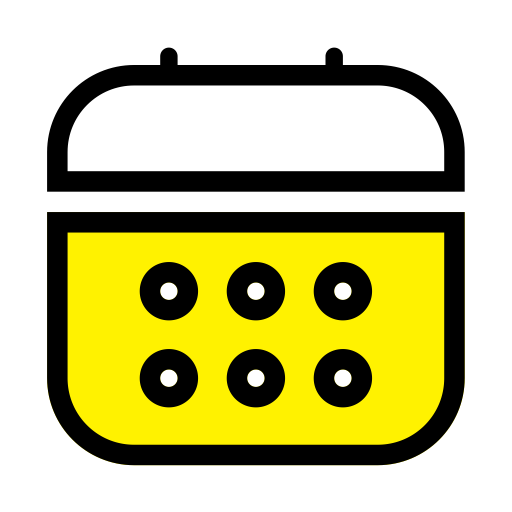 Calendar svg vector icon