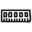 chip, electronics, hardware, memory, memorycard, ram, technology svg vector icon