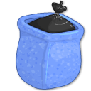 full,trash,recycle bin icon