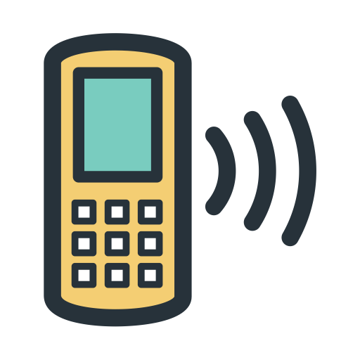 Cell Phone Signal svg vector icon