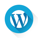 wordpress, wp svg vector icon