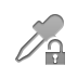 dropper,lock,open icon