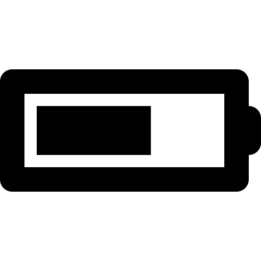 Battery svg vector icon