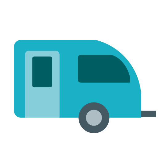 Trailer svg vector icon