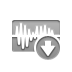 audio,wave,down icon