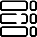 data base, data storage, server, storage svg vector icon