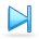 forward, skip icon