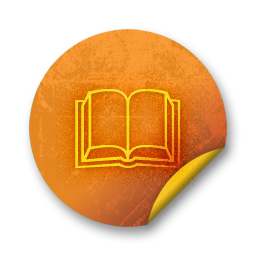 orange,grunge,sticker,badge icon