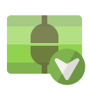connect,vertical,down icon