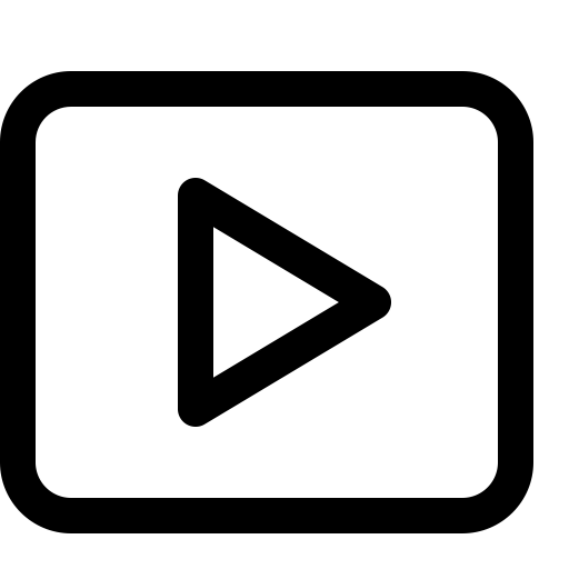 Video Playback svg vector icon