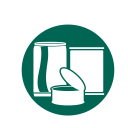 aluminum, can, metal, recycling, steel svg vector icon