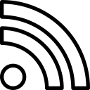line-, rich, rss, site, social, summary, syndication svg vector icon