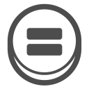 balance, calculator, equal, identical, same svg vector icon