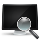 computer, search icon
