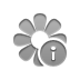 flower,info icon