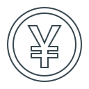 currency, money, rmb, yuan svg vector icon