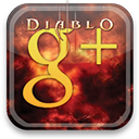 diablo,google,plus icon