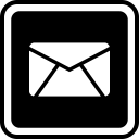 email, media, social svg vector icon