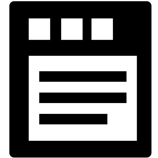Standard Product svg vector icon