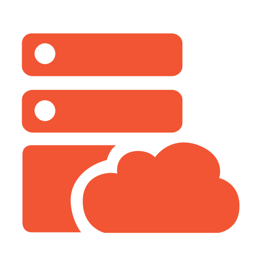 Cloud Hosting svg vector icon