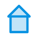 building, estate, home svg vector icon