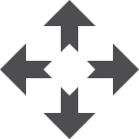 move svg vector icon
