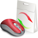 ajout, baggs, de, et, materiel, mouse, suppression icon