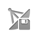 satellite,dish,diskette icon