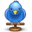 twitter,bird,tweet,twit,animal,social network,social,sn icon