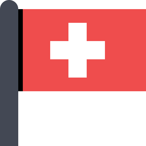 Flag Switzerland svg vector icon