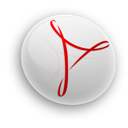 acrobat, cs3, professional icon