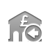 bank,pound,left icon