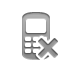 phone,cross icon