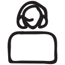 business, customer, question, service, services, support, telephone svg vector icon