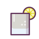alcohol, bar, cocktail, drink, glass, party, summer svg vector icon
