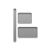 align,vertical,left icon