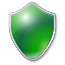 antivirus, green, protection, shield icon