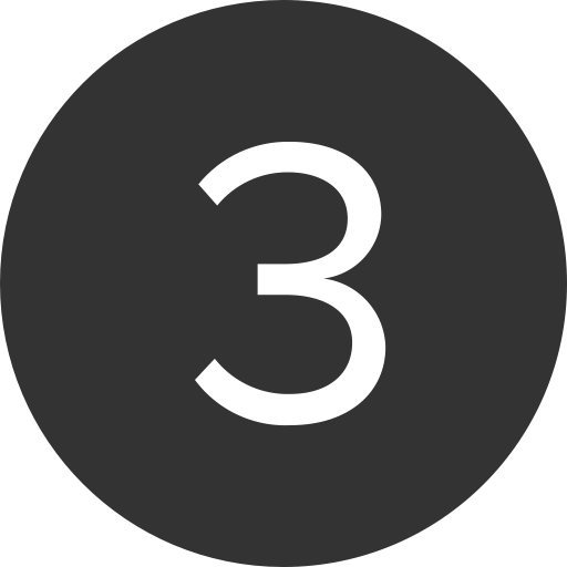 Number svg vector icon
