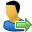 go, male, user icon