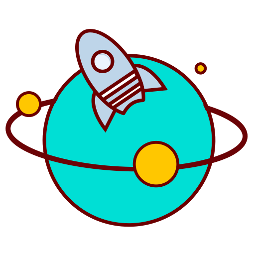 Rocket svg vector icon
