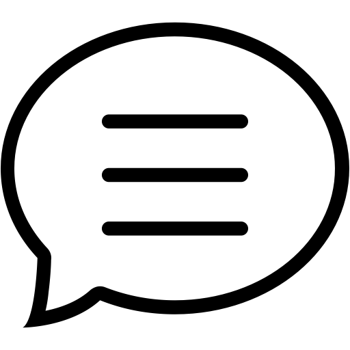Message svg vector icon