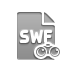 file,format,swf,binoculars icon