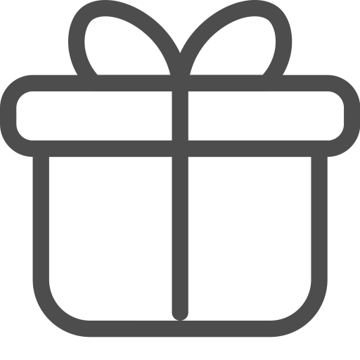Gift svg vector icon